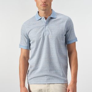 The Textured Linen-Blend Polo