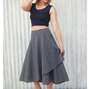 Midnight Tennessee Wrap Skirt